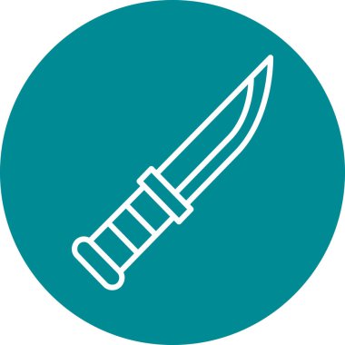 kılıç simgesi vektör illüstrasyonu