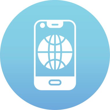 genel internet vektör simgesi