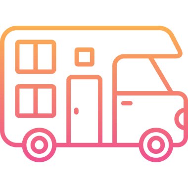 Van simgesi, vektör çizimi