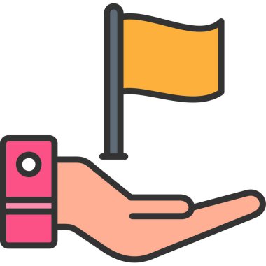 El holding anahtar simgesi