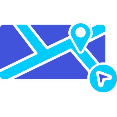 harita pin vektör simgesi