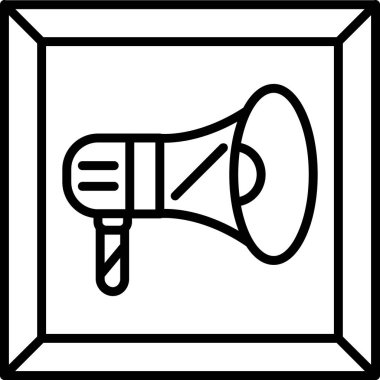 Bayrak. Web simgesi basit illüstrasyon