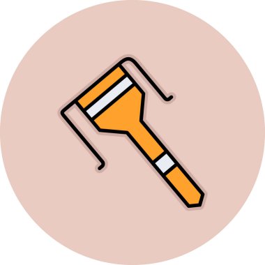 Vektör simge işareti simge vektör çizim kişisel ve ticari kullanım için kürek..