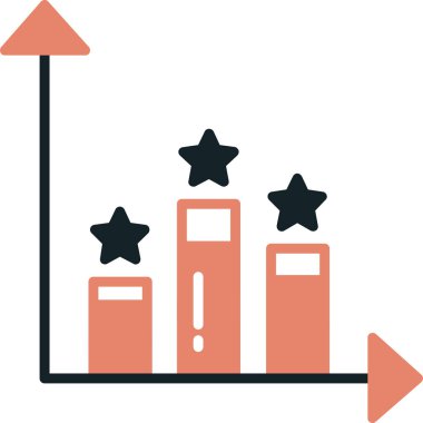 iş grafiği vektör illüstrasyonu