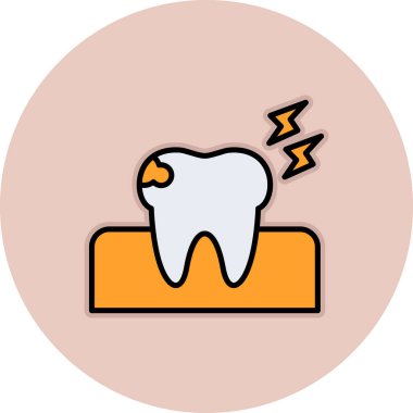 vektör düz renk simgesi.