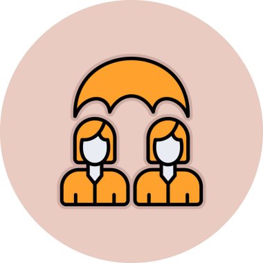 İnsanlar grup vektör simgesi