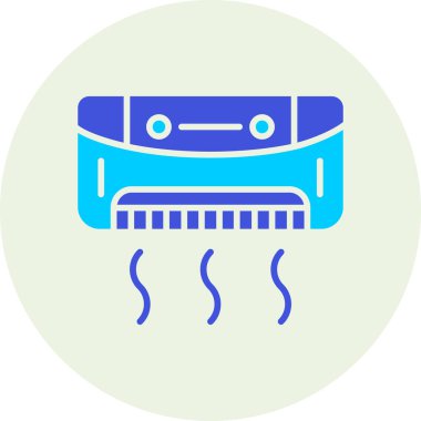 Klima. Web simgesi vektör illüstrasyonu