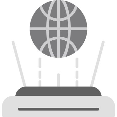 genel internet vektör simgesi