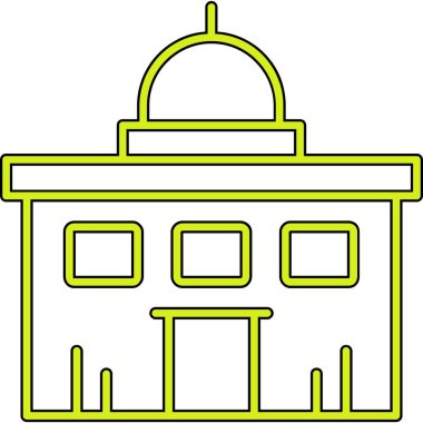 mimari şehir simgesi dosya ana hatları biçiminde