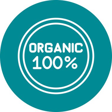 Vektör logosu etiketi. organik ürün etiketi. organik gıda