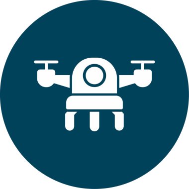 Robot simgesinin vektör illüstrasyonu