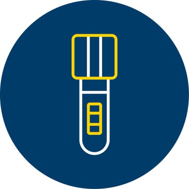 termometre simgesi vektör illüstrasyonu