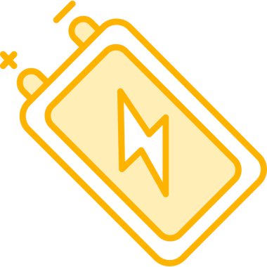 elektrik enerjisi simgesi ana hat biçiminde