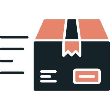 kutu simgesi, vektör illüstrasyonu