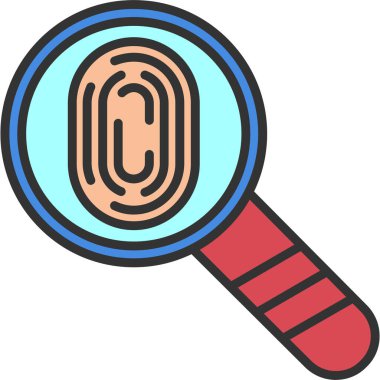 Arama simgesi. Basit resimleme