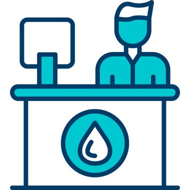 Yağ damlası ikonu. Web için yağ damlası vektör simgelerinin özet çizimi