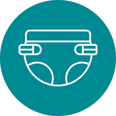 Modern b 'nin vektör illüstrasyonu eksik simgesi