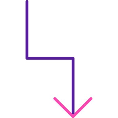 ok simgesi vektör illüstrasyonu