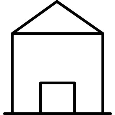 yapı evi simgesi ana hatlarıyla oluşturuluyor