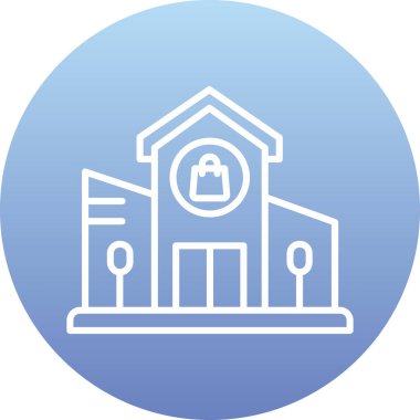 Yapı simgesinin vektör illüstrasyonu