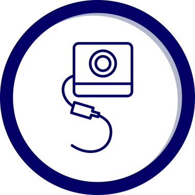 Modern b 'nin vektör illüstrasyonu eksik simgesi