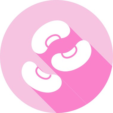 bebek emziği simgesi düz stil