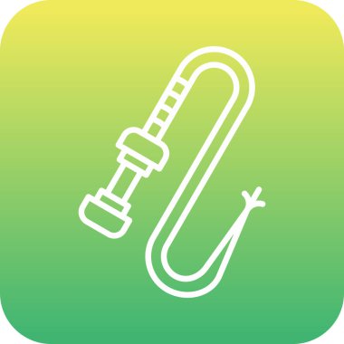 eşsiz flüt satırı vektör simgesi