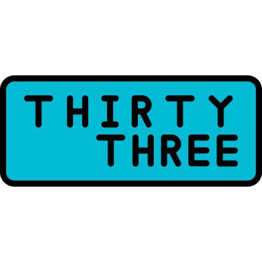 Üç numara üç logo.