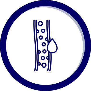 Benzersiz penis vektör simgesi