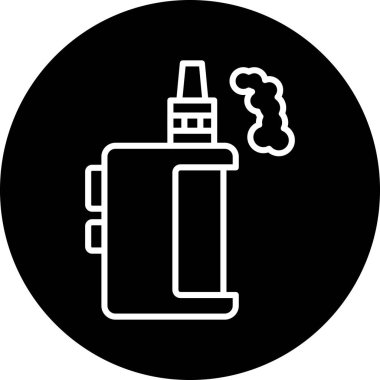 Modern simgenin vektör illüstrasyonu