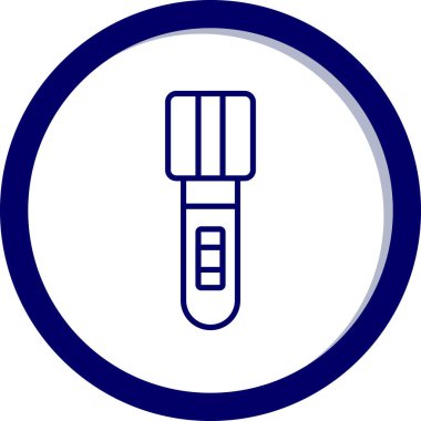 Bir Termometrenin Vektör İllüstrasyonu