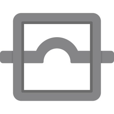 kamera lens fotoğrafçılık simgesi ana hat biçiminde