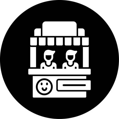 Modern b 'nin vektör illüstrasyonu eksik simgesi