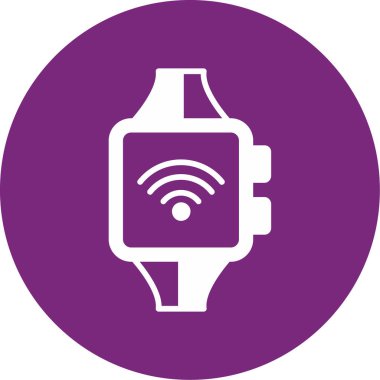 Akıllı saat simgesinin vektör çizimi