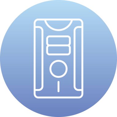 futbol ikonu vektör illüstrasyonu