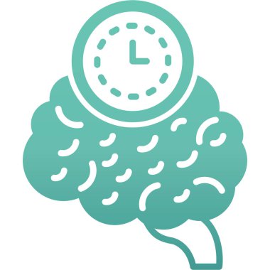 Saat. Web simgesi basit illüstrasyon