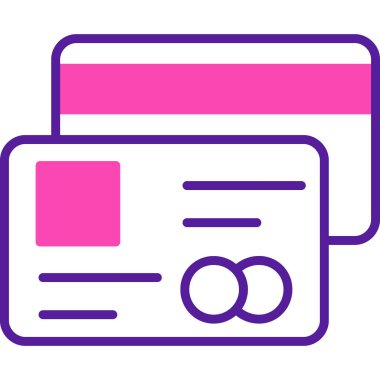 Kimlik kartı. Basit tasarım