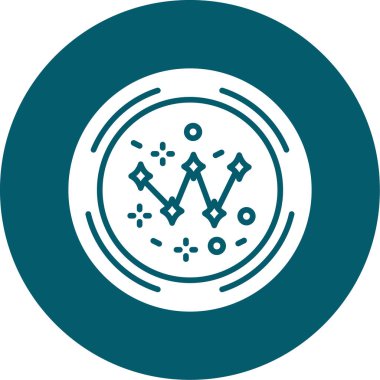 Modern bir simgenin vektör illüstrasyonu