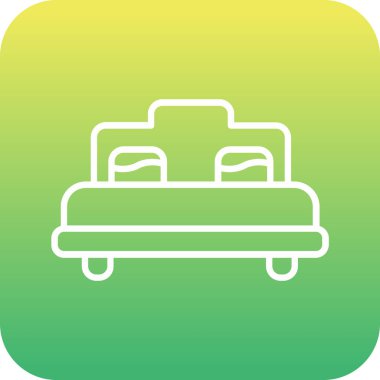 Benzersiz Otomobil Vektörü Kabartma Simgesi