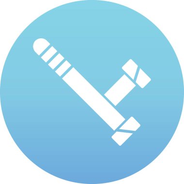 Tek bir simgenin vektör illüstrasyonu