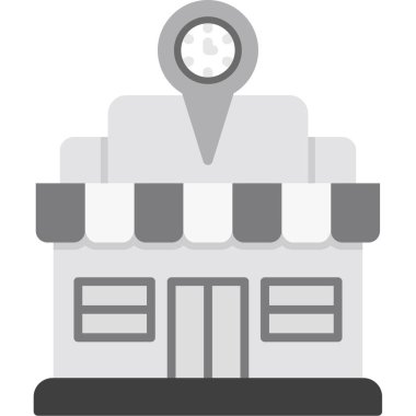 inşaat endüstrisi simgesi düz stil