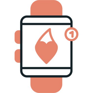 Kan bağışı düz vektör simgesi