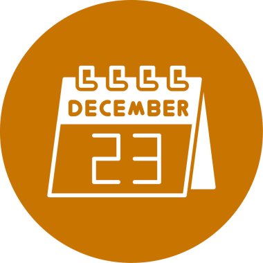 Takvim simgesi tasarımı, vektör illüstrasyonu