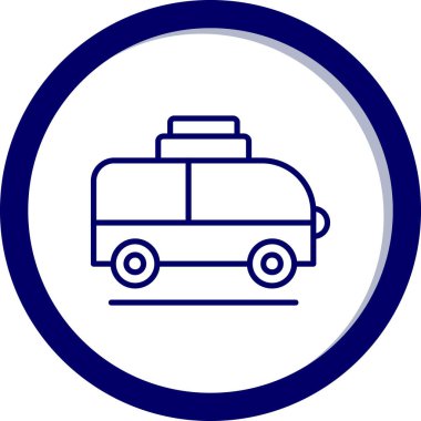 - Araba. Web simgesi basit illüstrasyon