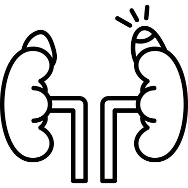 Böbrek ikonu, taslak biçimi