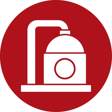 Simge vektör çizim gaz sobası