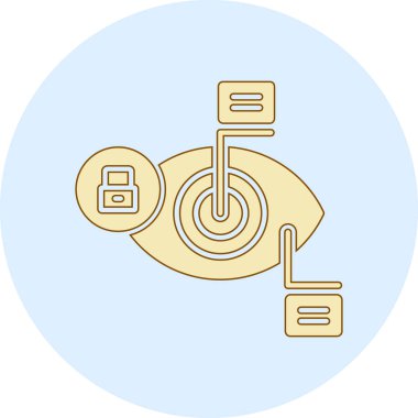 Seo simgesinin vektör illüstrasyonu