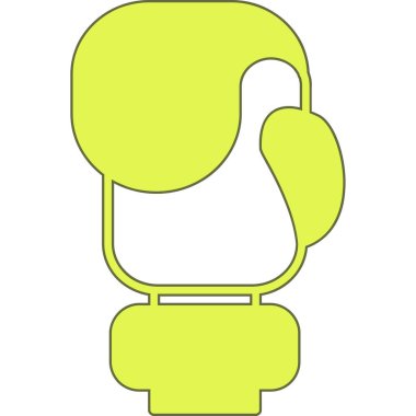 Yeşil beyaz ve siyah rengin vektör çizimi