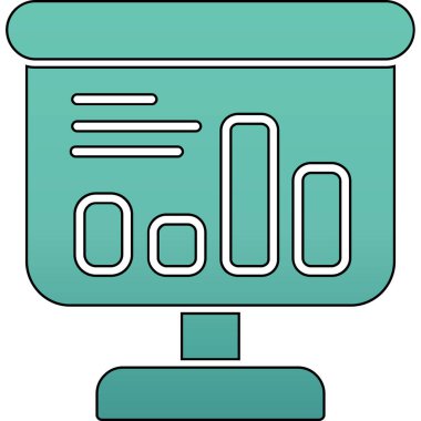 Seo simgesinin vektör illüstrasyonu