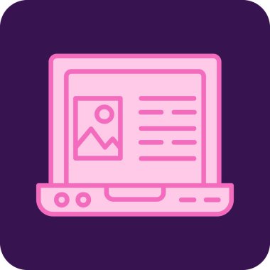 seo modern simgesinin vektör illüstrasyonu